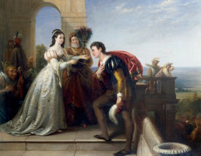 Rosalind and Orlando, from Shakespeare