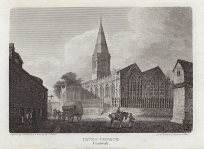 Truro Church, Cornwall by John Britton