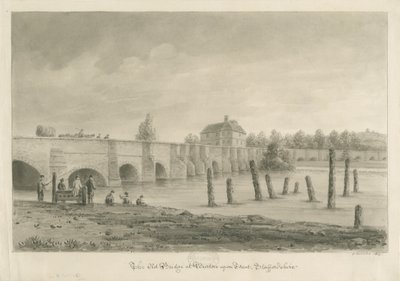 Burton-upon-Trent Bridge and Town by John Buckler