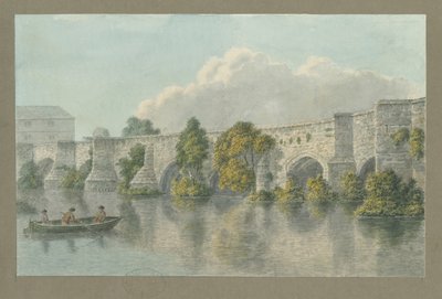 Burton-upon-Trent Bridge and Town by John Buckler