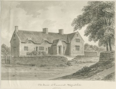 Caverswall Village - Old Houses by John Buckler