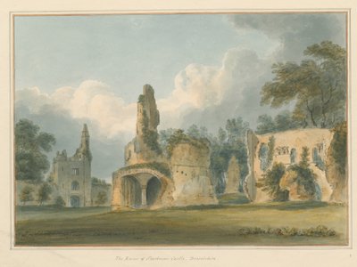 Dorset - Sherborne - Ruins of Castle by John Buckler