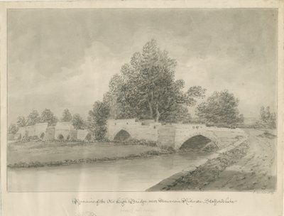 Handsacre - Old High Bridge by John Buckler