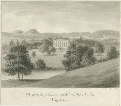 Leek - Ball Haye Hall by John Buckler