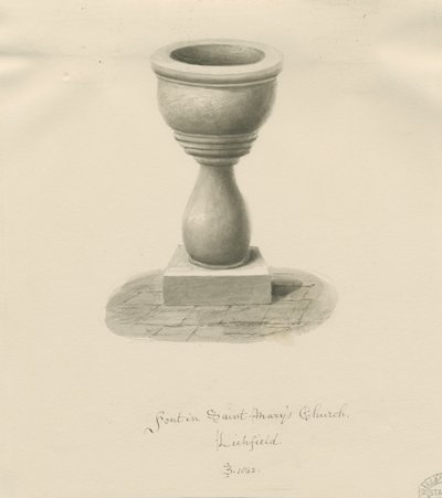 Font in St. Mary