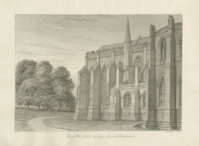 Lichfield Cathedral - North View by John Buckler