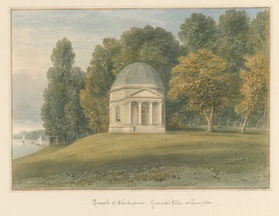 Middlesex - Hampton - Temple of Shakespeare at Garrick