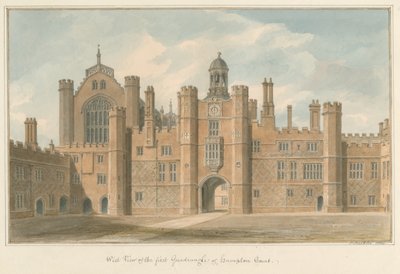 Middlesex - Hampton Court - First Quadrangle by John Buckler