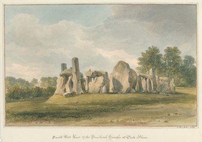 Oxfordshire - Henley upon Thames - Druidical Temple at Park Place by John Buckler