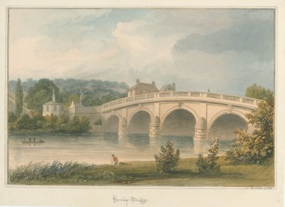 Oxfordshire - Henley upon Thames Bridge by John Buckler