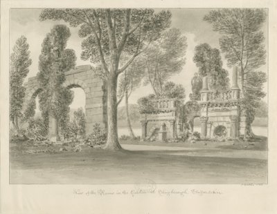 Shugborough - Ruins in Garden by John Buckler
