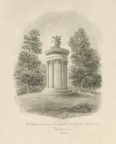 Shugborough - The Choragic Monument of Lysicrates by John Buckler