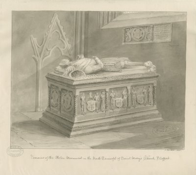 Stafford - Aston Monument in St. Mary