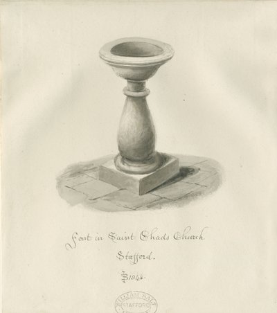 Font in St. Chad