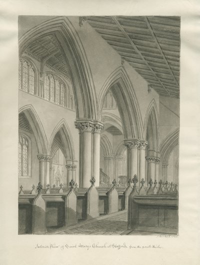 Stafford - Interior of St. Mary