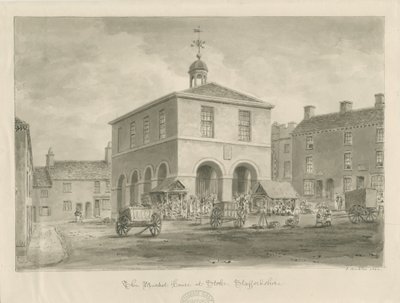 Stoke-upon-Trent - Market House by John Buckler