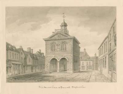 Tamworth - The Market House by John Buckler