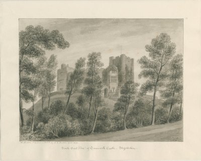 Tamworth Castle by John Buckler