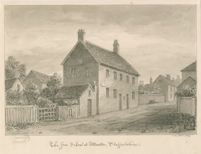Uttoxeter Town - Free School by John Buckler