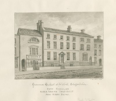 Walsall Town - Grammar School by John Buckler