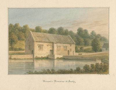 Wiltshire - Ansty - Monastic Remains by John Buckler