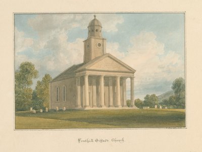 Wiltshire - Fonthill Giffard Church by John Buckler