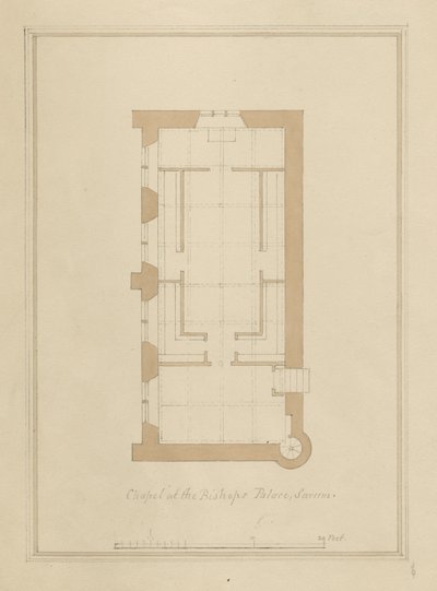Wiltshire - Sarum - Plan of Bishop