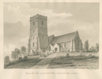 Worcestershire - Droitwich - Dodderhill Church by John Buckler