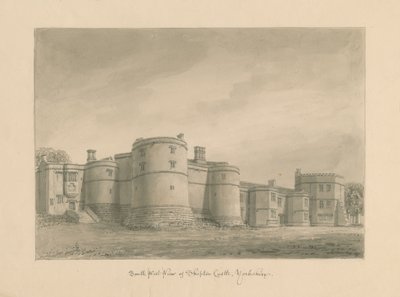 Yorkshire - Skipton Castle, 1818 by John Buckler