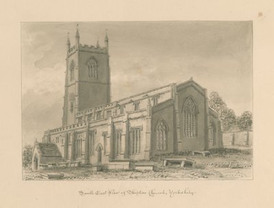 Yorkshire - Skipton Church by John Buckler
