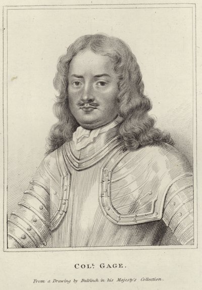 Portrait of Sir Henry Gage by John Bulfinch