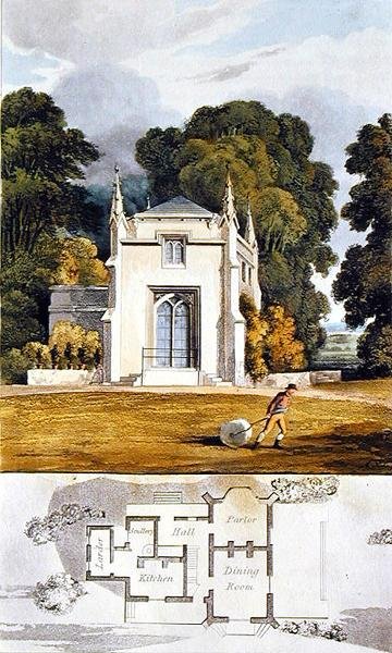 Gothic Cottage, from Ackermann