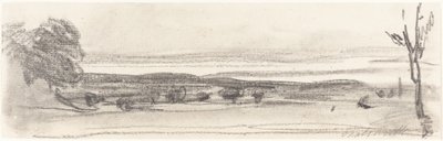 A View across the Park, Chatsworth, Derbyshire by John Burgess