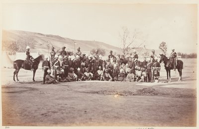 Assistant Adjutant General with Provost-Marshal and Staff, circa 1879 by John Burke
