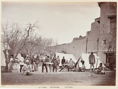 HQ Signalling Corps, in Engineers Camp by John Burke