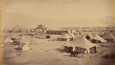 Interior of Fort Dakka by John Burke