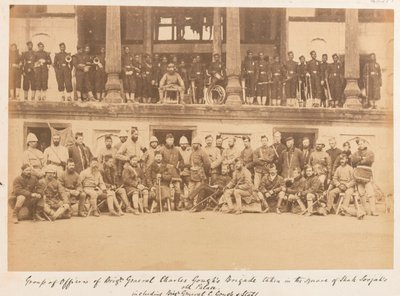 Officers and men of Brigadier General Gough