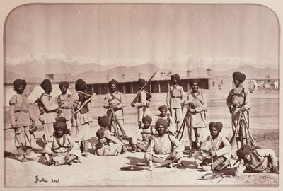Order of Merit Sepoys, 23rd (Punjab) Regiment of Bengal Native Infantry (Pioneers) by John Burke