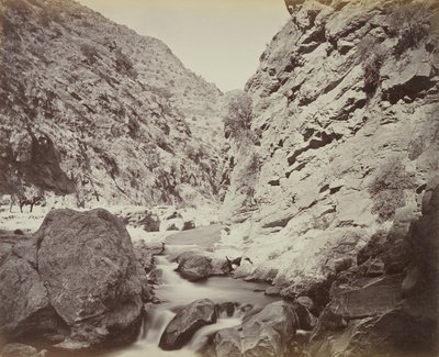 Sharp Turn in the Defile, circa 1879 by John Burke