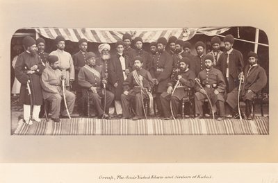 The Amir Yakub Khan and Sirdars of Kabul by John Burke