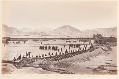 The Laager and Abattis, Sherpur Cantonment, December 1879 by John Burke