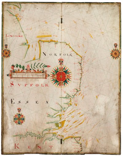 England, East Coast, Spurn Head to South Foreland by John Burston