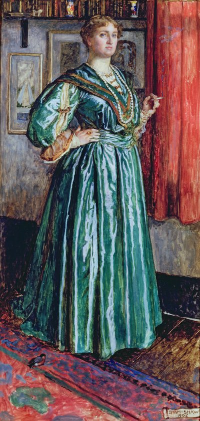 A Madame in a Brothel by John Byam Liston Shaw
