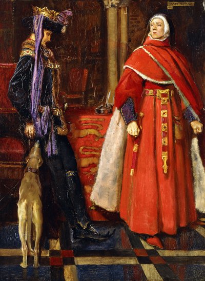 It is Better to Hear the Rebuke of the Wise than for a Man to Hear the Song of Fools by John Byam Liston Shaw