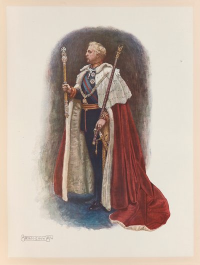 King Edward VII Coronation by John Byam Liston Shaw