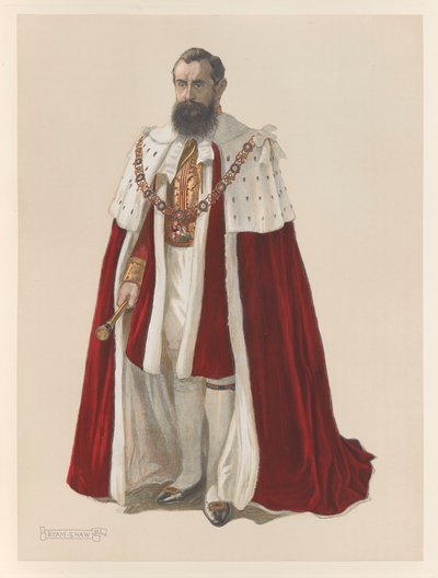 King Edward VII Coronation by John Byam Liston Shaw