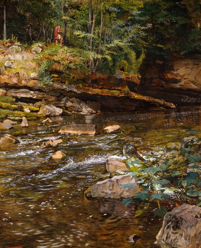 The Kelpie and the Highlander by John Byam Liston Shaw