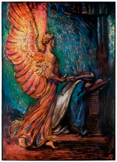 The Messenger Comes to Christiana by John Byam Liston Shaw