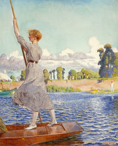 The Regatta by John Byam Liston Shaw