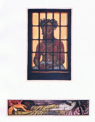 The story of Lilavanti, illustration from The Garden of Kama (and other lyrics from India) by John Byam Liston Shaw